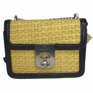 Patricia Nash Rattan & Black Crossbody